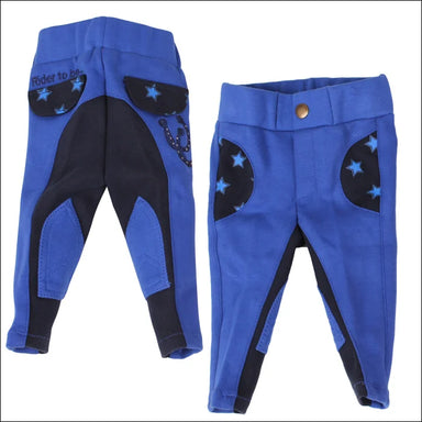 QHP Junior Mickey Breeches - Blue