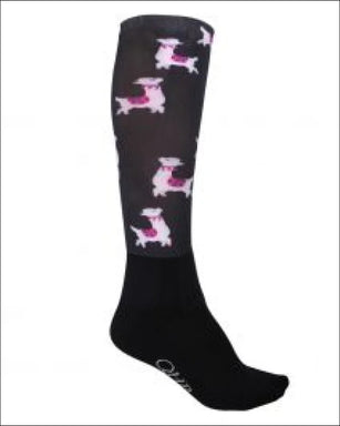 QHP Knee Socks Cheery - 30\35 / Cherry Alpaca