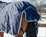 QHP Light Weigh Turn Out Rug. 600D With Fleece - Blue