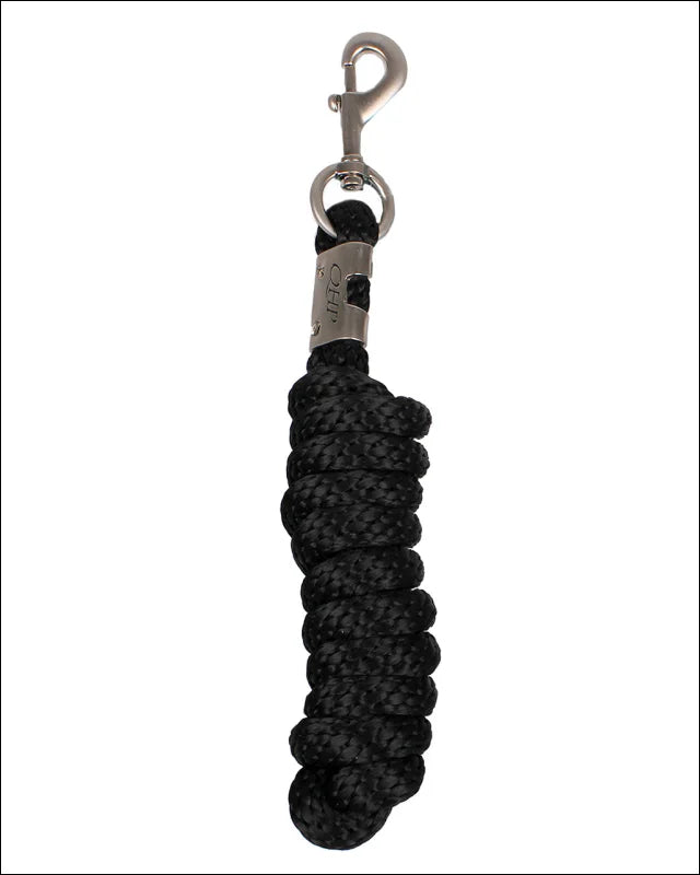 QHP Luxury Lead Rope - Black / 3m