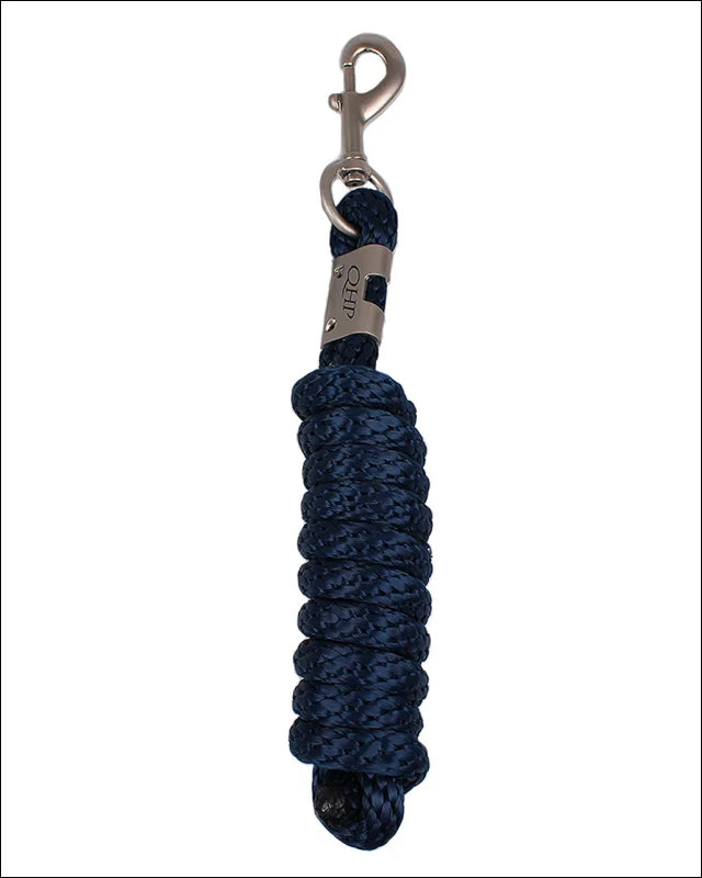 QHP Luxury Lead Rope - Navy / 2m