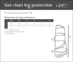 QHP Neophrene Air Leg Protectors - Black