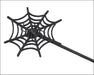 QHP Ridding Whip Halloween Spider 65cm