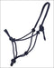 QHP Rope Control Headcollar - Cob / Navy