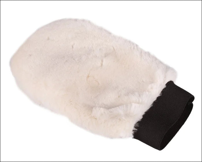 QHP Save the Sheep Grooming Glove - Beige