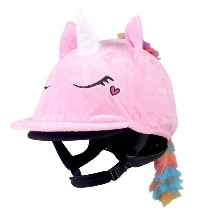 QHP Skull Cap Cover Unicorn - Pink