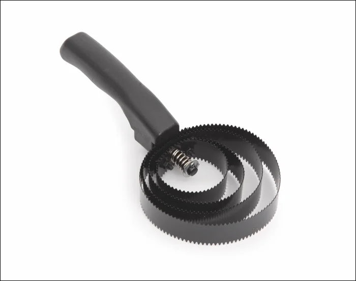 Reversible Metal Curry Comb - Black