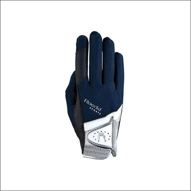 Roeckl Madrid Riding Gloves - Navy / 6