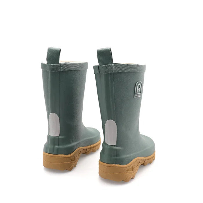 Rouchette Kids Botte Clean Wellies Green