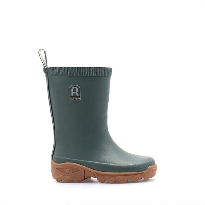 Rouchette Kids Botte Clean Wellies Green