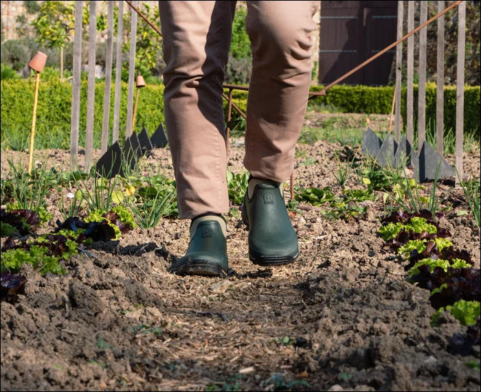 Rouchette Mens Clean Land Ankle Boots - Khaki