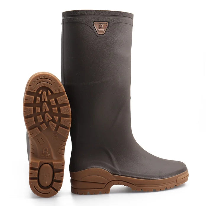 Rouchette Mens Optimum Wellies Brown