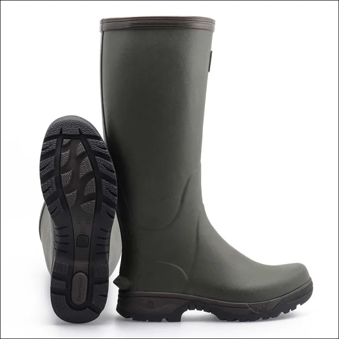 Rouchette Mens Veneur Wellies - Khaki