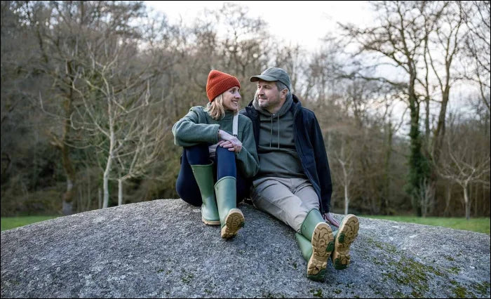 Rouchette Remoove Lined Wellies Khaki