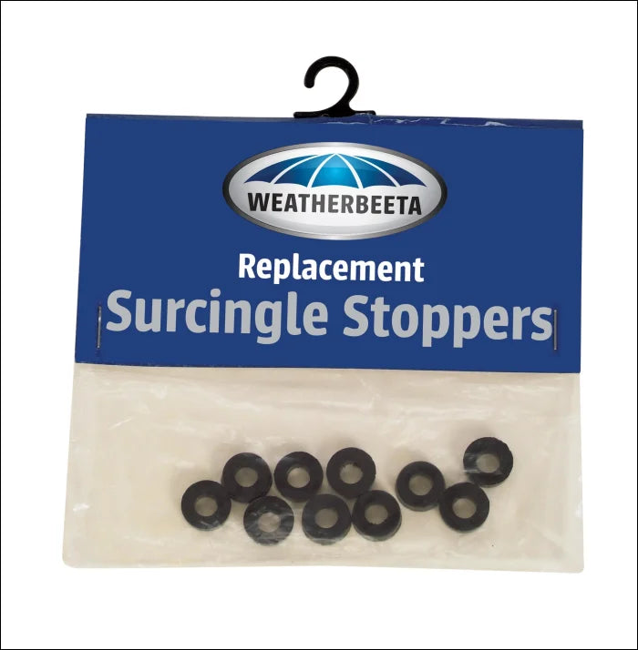 Rug Surcingle Rubber Stoppers - 10