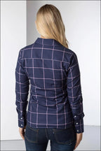 Rydale Ladies Hannah Country Shirt Laura Navy
