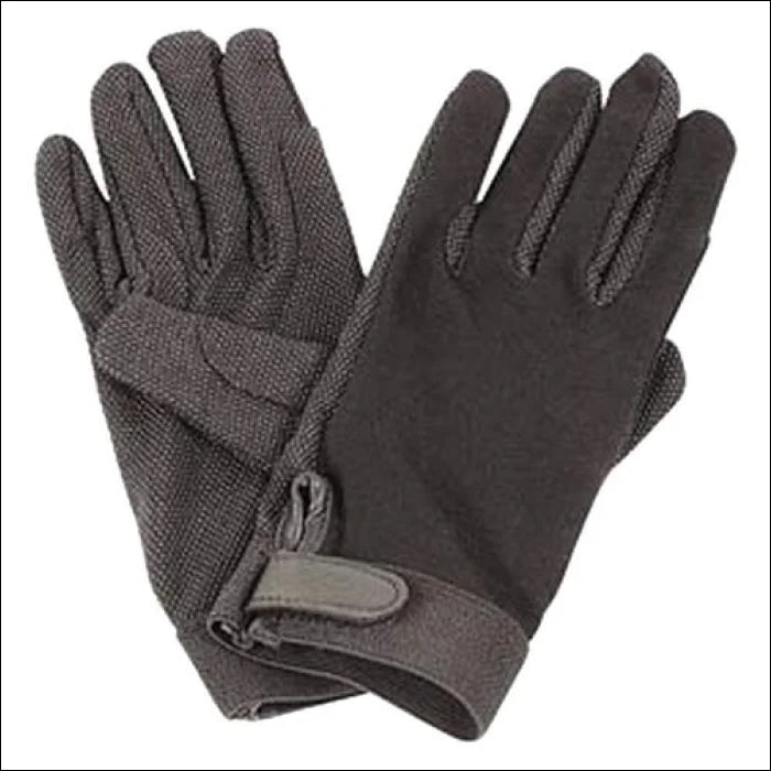 Saddlecraft Gripfast Track Gloves - Black