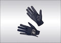 Samshield V-Skin Swarovski Gloves - 8 / Navy/Silver