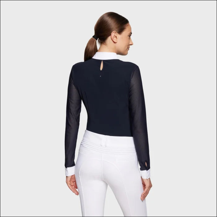 Samshield Womens Faustine Long Sleeve Shirt - Navy