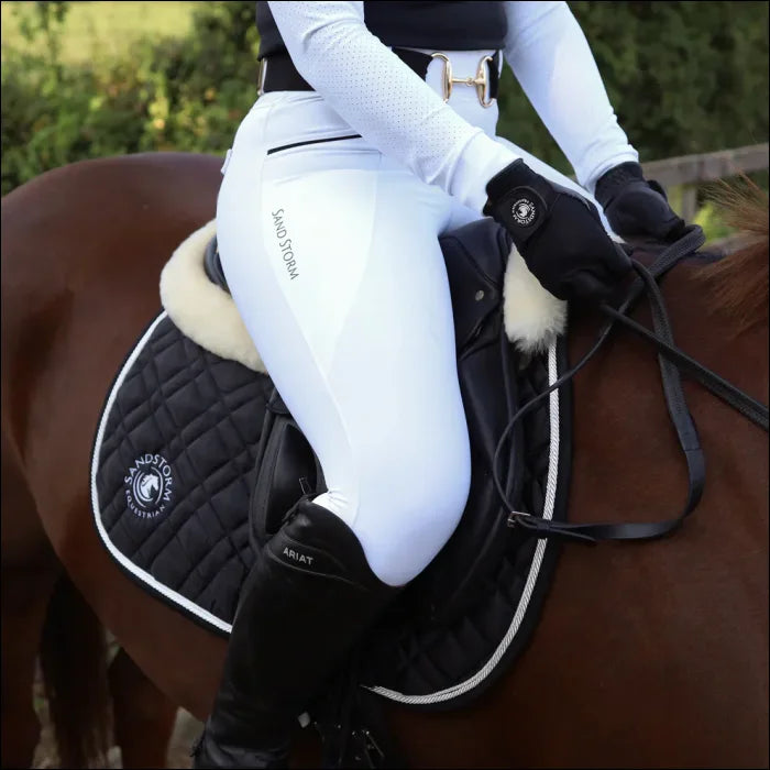 SandStorm Dressage Satin Saddle Pad - Full