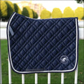SandStorm Dressage Satin Saddle Pad - Full - Navy