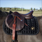 Sandstorm Dressage Velvet Saddle Pad FULL