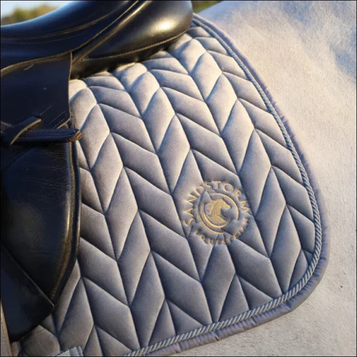 Sandstorm Dressage Velvet Saddle Pad FULL