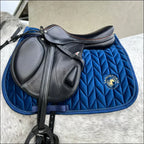 Sandstorm Dressage Velvet Saddle Pad FULL