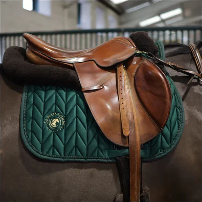 Sandstorm Dressage Velvet Saddle Pad FULL