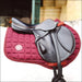 SandStorm GP Mesh Air Saddle Pad - Bordeaux