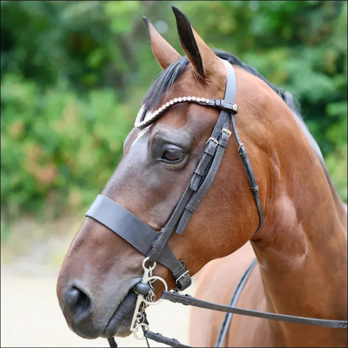 Sandstorm QuickSwitch Leather Diamante Brow Band