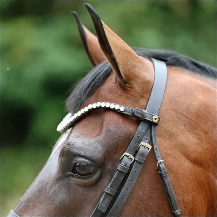 Sandstorm QuickSwitch Leather Diamante Brow Band