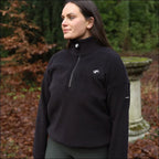 Sandstorm Womens Everyday Half Zip Fleece - Black