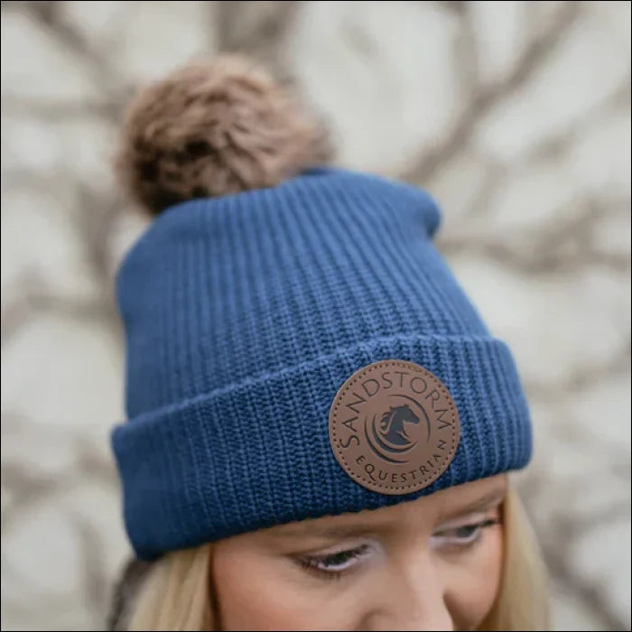 Sandstorm Womens Fleece Lined Beanie - Petrol - Blue