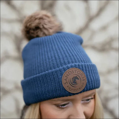 Sandstorm Womens Fleece Lined Beanie - Petrol - Blue