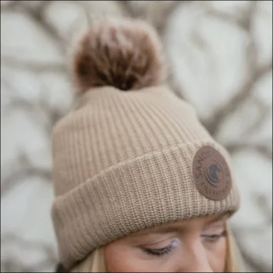 Sandstorm Womens Fleece Lined Beanie - Sand