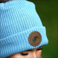 Sandstorm Womens Fleece Lined Beanie - Sky-Blue