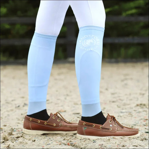Sandstorm Womens Show Riding Socks - Sky-Blue
