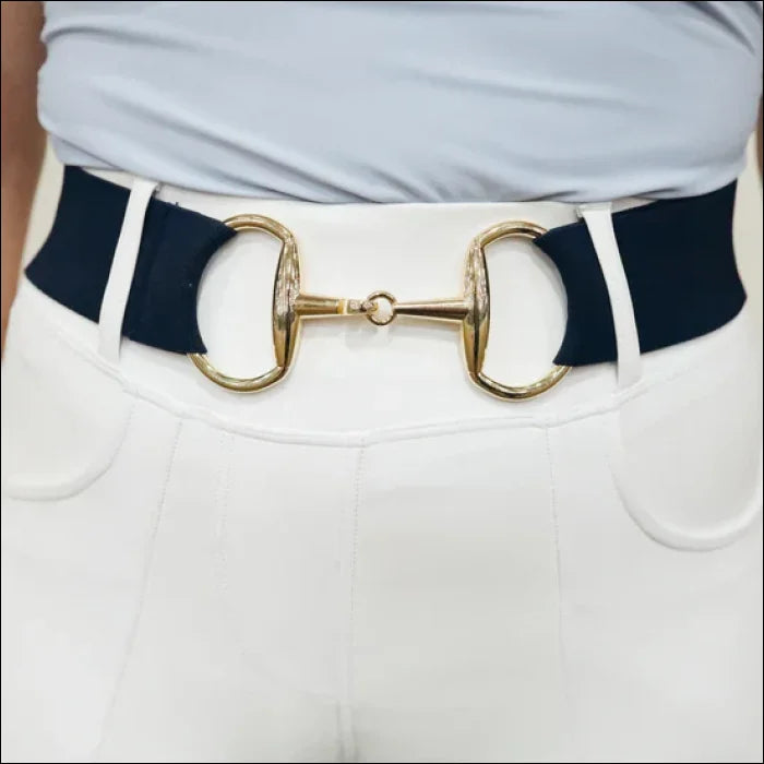 Sandstorm Womens Gold Snaffle Belt