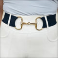 Sandstorm Womens Gold Snaffle Belt