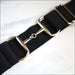 SandStorm Women’s Silver Snaffle Belt - Black