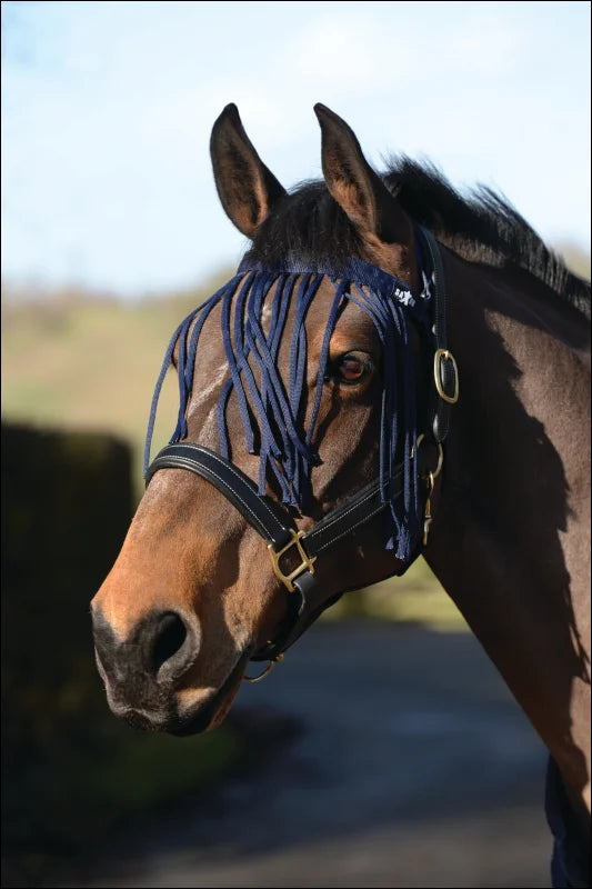 Saxon Fly Fringe - Navy