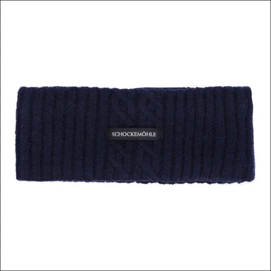Schockemohle Headband Braided Style - Dark Navy