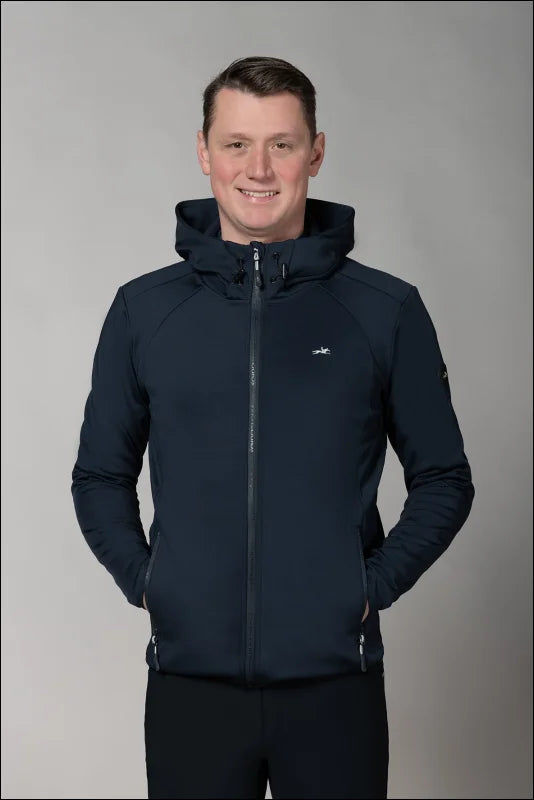 Schockemohle Mens SPMario Jersey Jacket Dark Navy