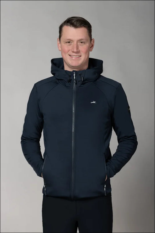 Schockemohle Mens SPMario Jersey Jacket Dark Navy
