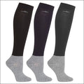 Schockemohle Show Socks Navy/Black/Grey