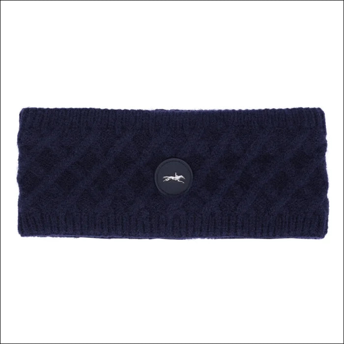 Schockemohle Soft Headband Style - Dark Navy