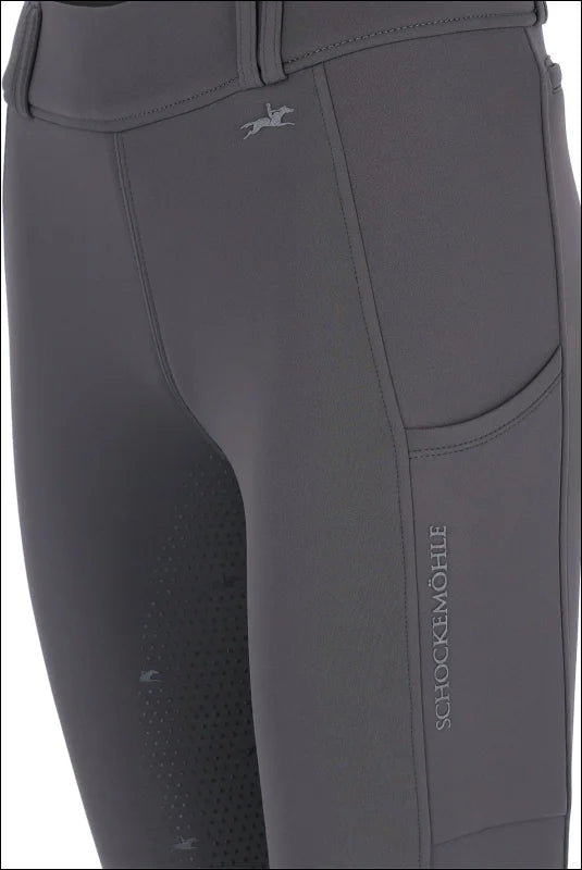 Schockemohle Womens Dorina Riding Tights Full Seat Dusty