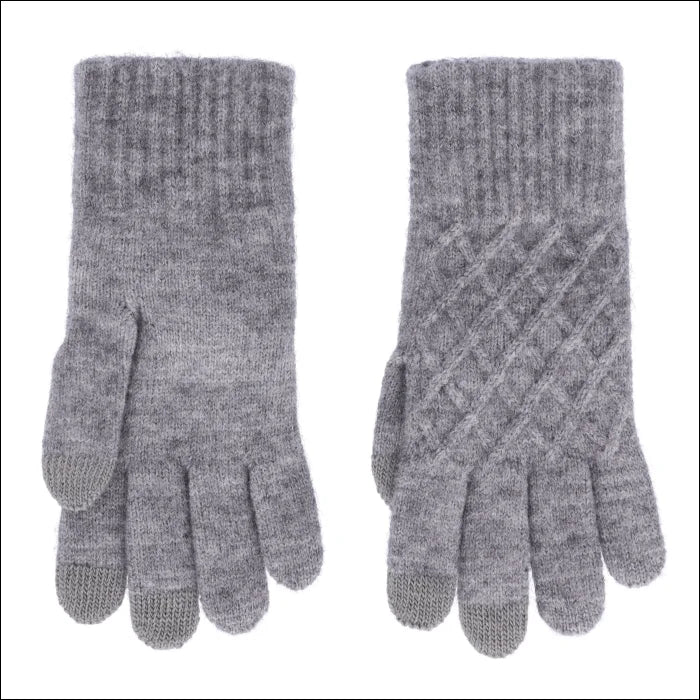Schockemohle Womens Soft Gloves - Grey