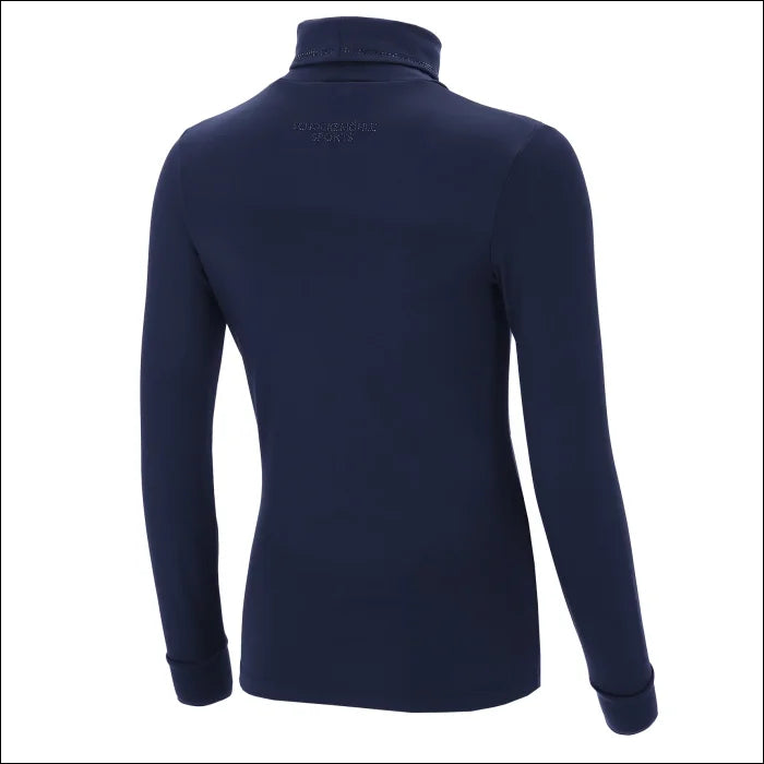 Schockemohle Womens SPAnne Long Sleeve Baselayer Dark Navy